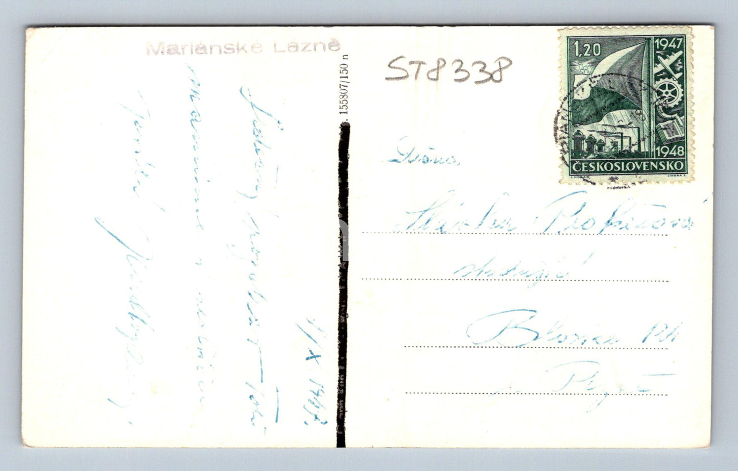 Pohlednice MARIÁNSKÉ LÁZNĚ (ST8338)