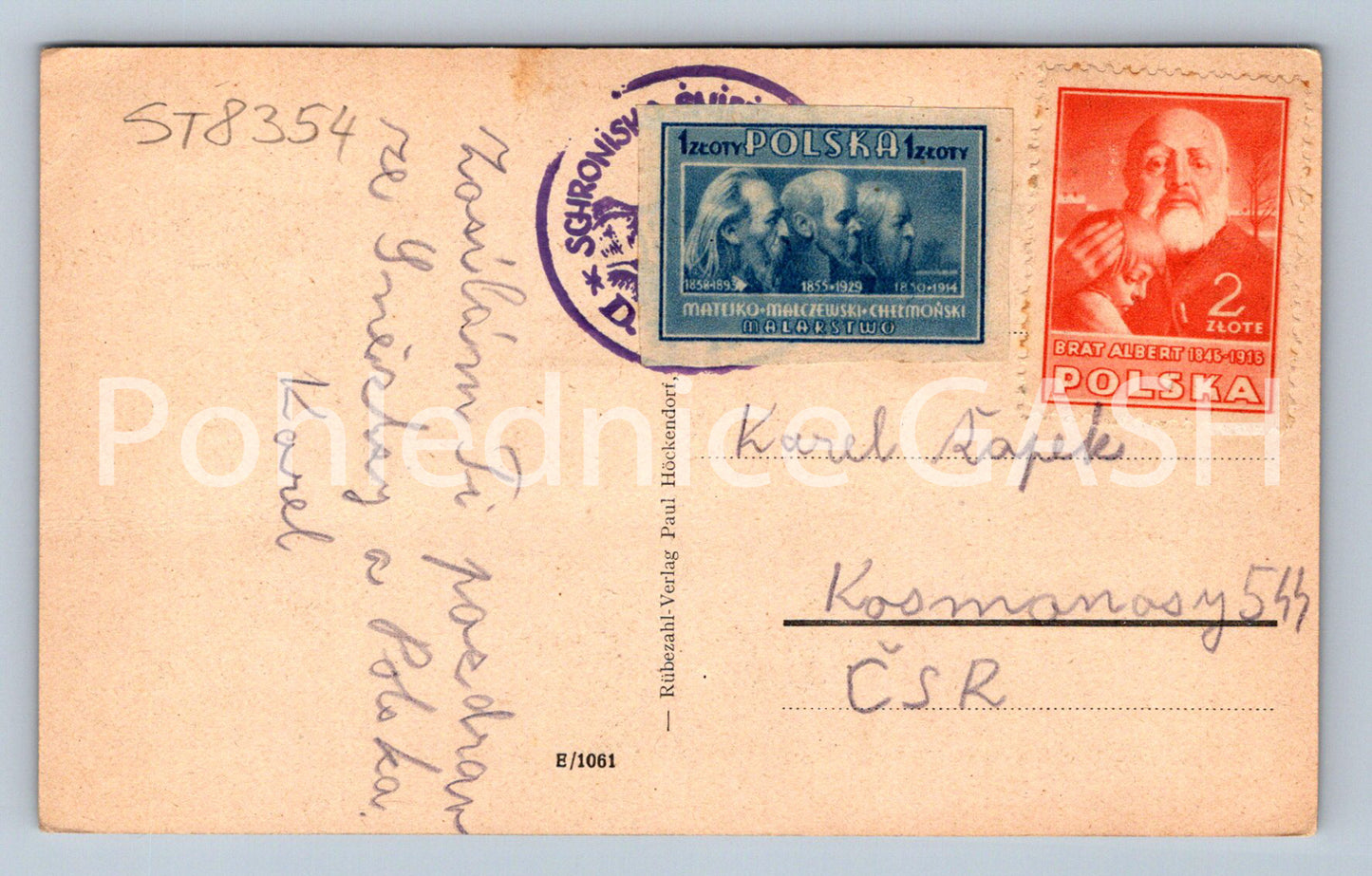 Pohlednice RIESENGEBIRGE (ST8354)