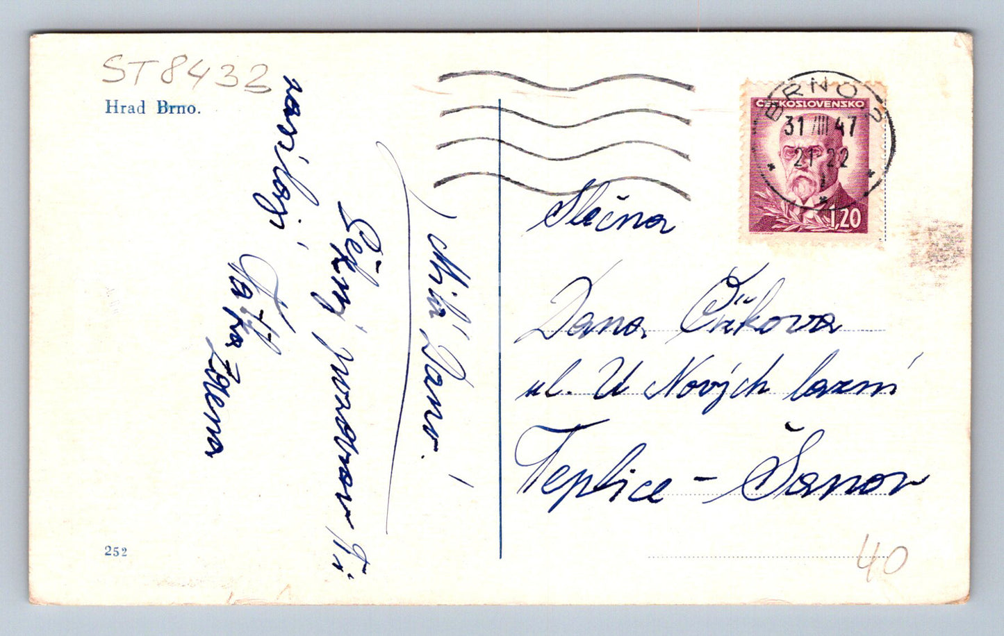 Pohlednice HRAD BRNO (ST8433)