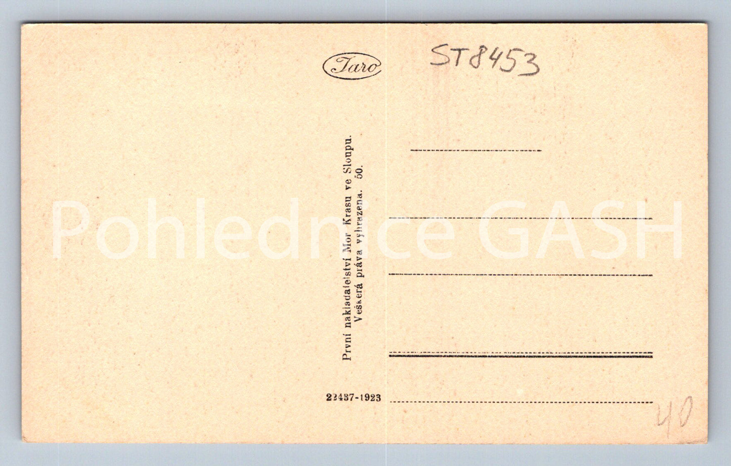 Pohlednice MACOCHA (ST8453)