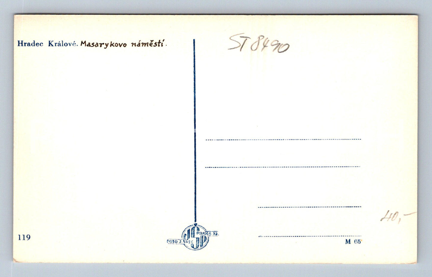 Pohlednice HRADEC KRÁLOVÉ (ST8490)