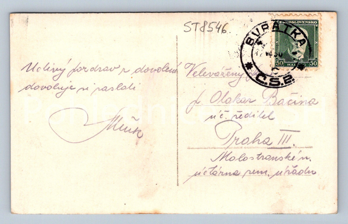 Pohlednice ČESKOMORAVSKÁ VYSOČINA (ST8546)