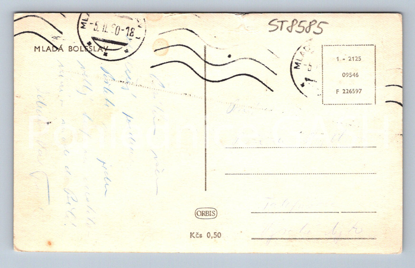 Pohlednice MLADÁ BOLESLAV (ST8585)