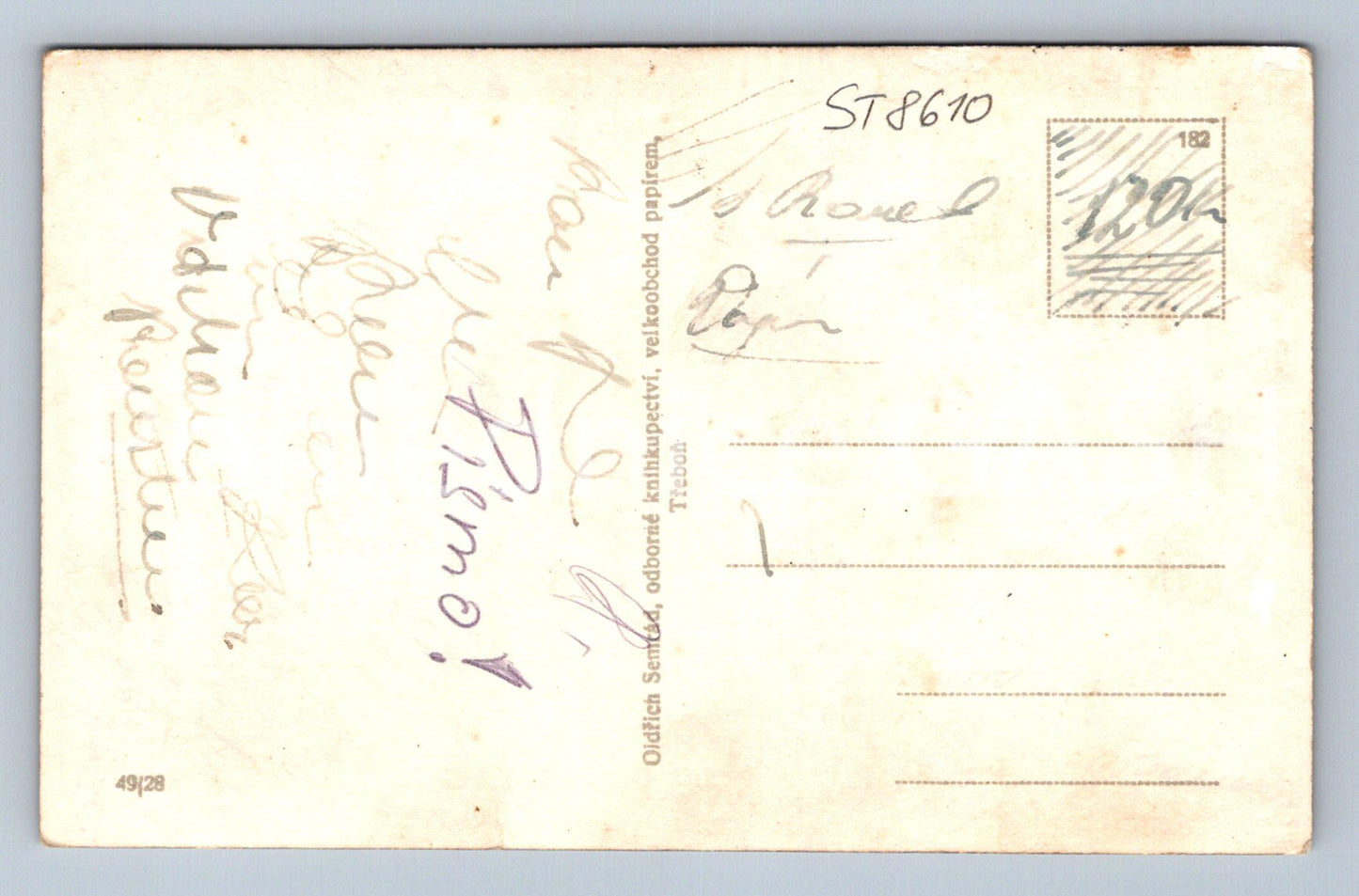 Pohlednice JEZERNÍ MĚSTO TŘEBOŇ (ST8610)