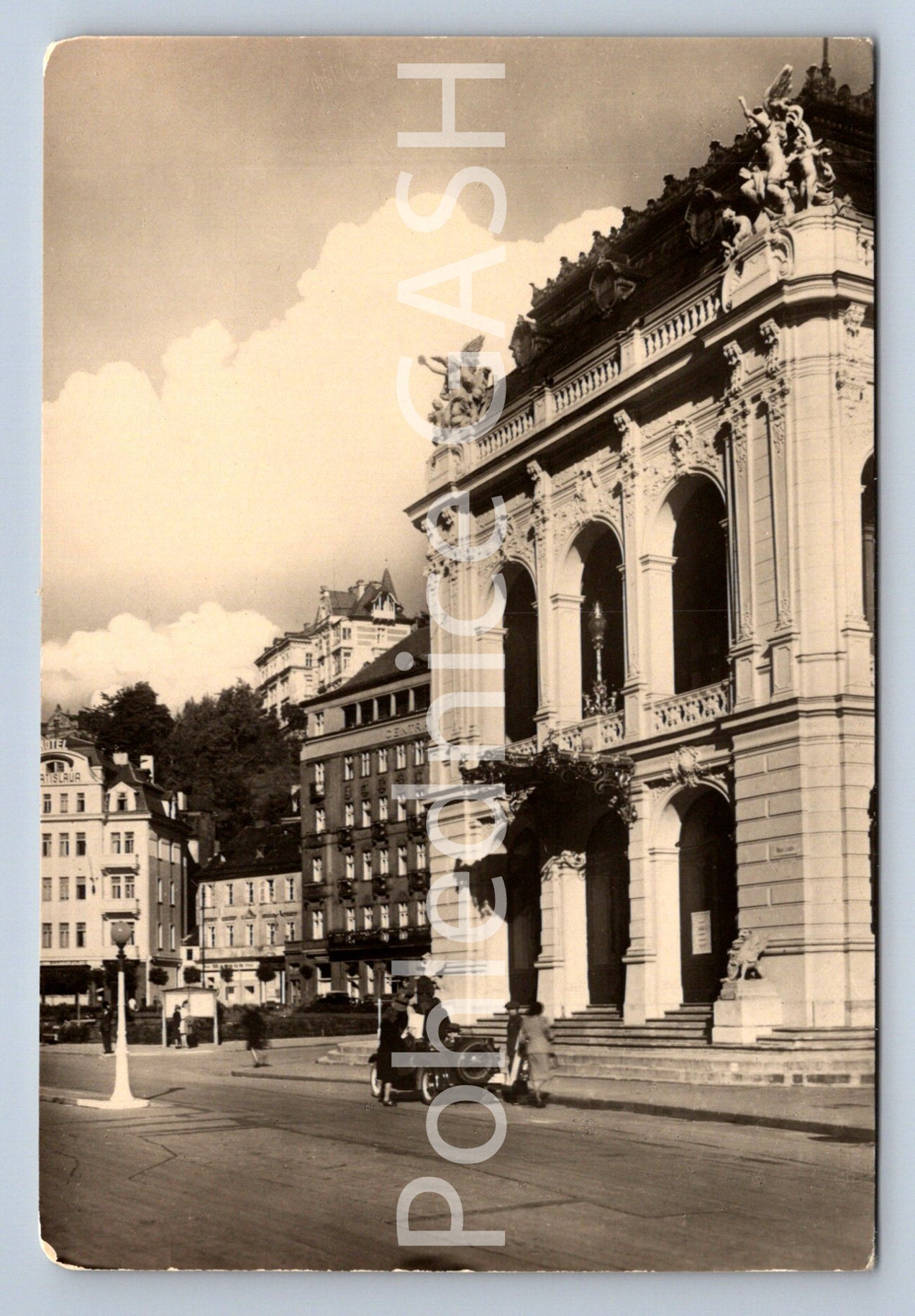 Pohlednice KARLOVY VARY - DIVADLO (ST8689)