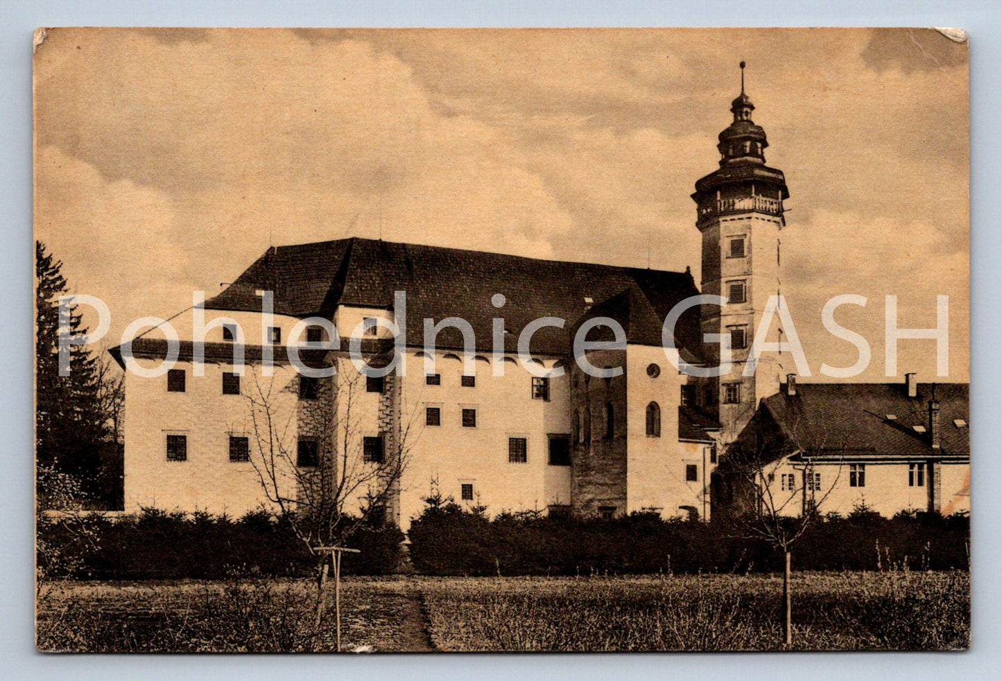 Pohlednice VELKÉ LOSINY - STÁTNÍ ZÁMEK (ST8698)