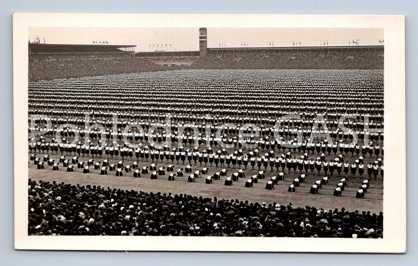 Pohlednice X. SLETU VŠESOKOLSKÉHO V PRAZE 1938 (ST9523)