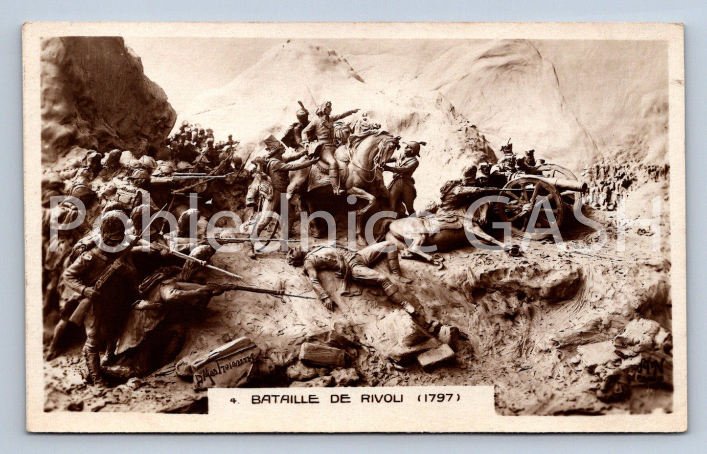 Pohlednice BATAILLE DE RIVOLI 1797 (ST9555)