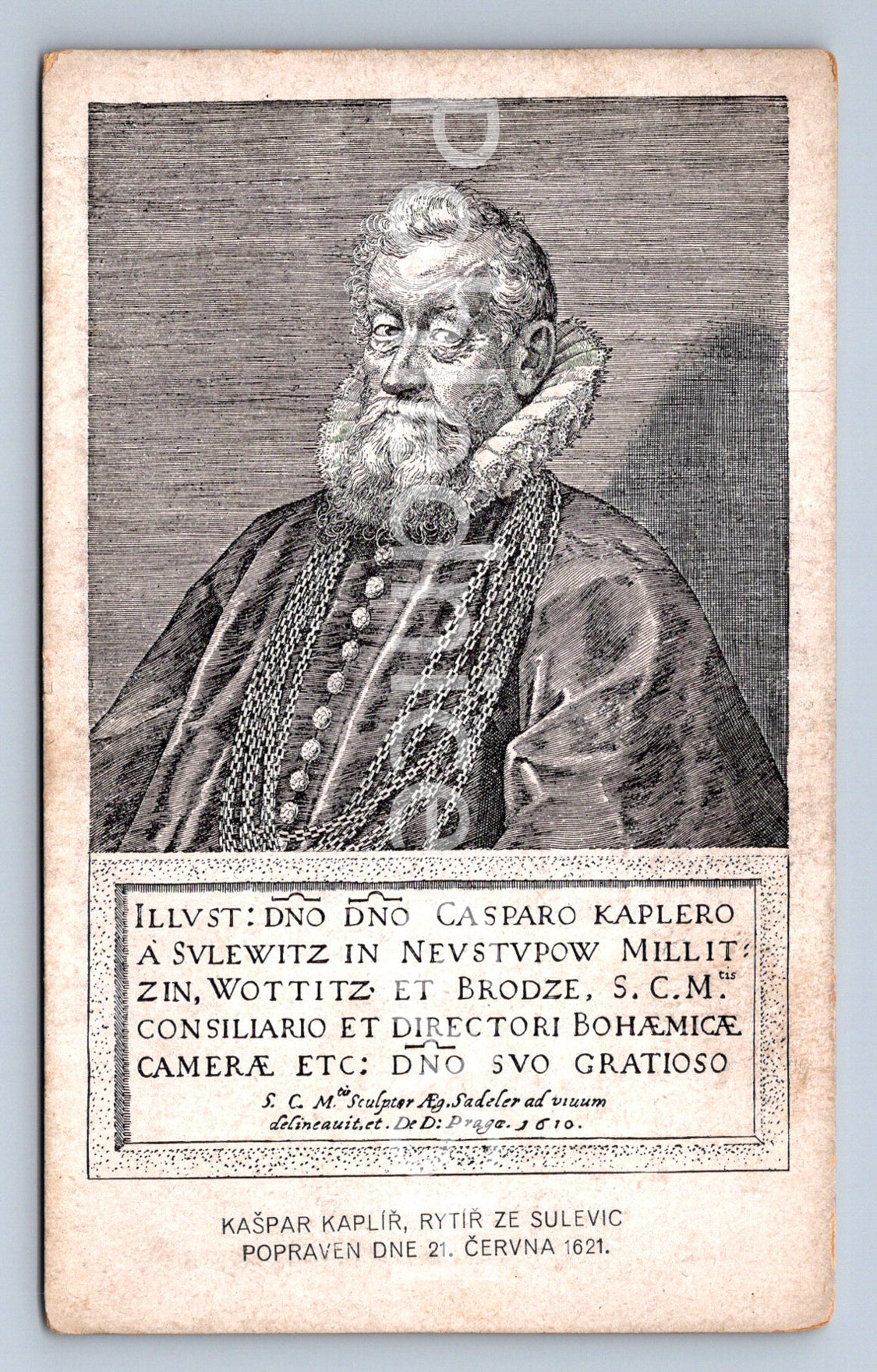 Pohlednice KAŠPAR KLEPMÍŘ RYTÍŘ (ST9587)