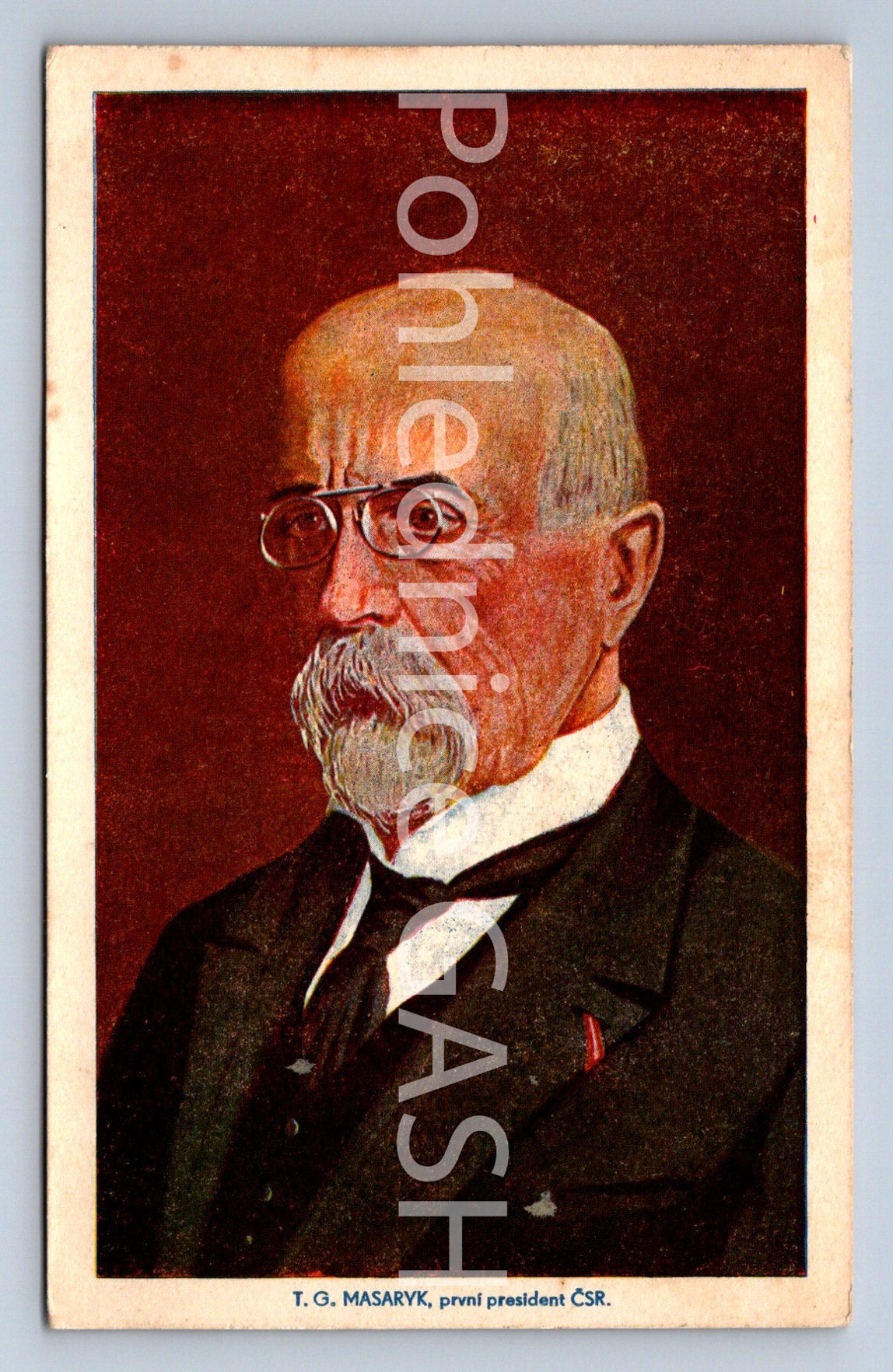 Pohlednice T.G. MASARYK (ST9595)