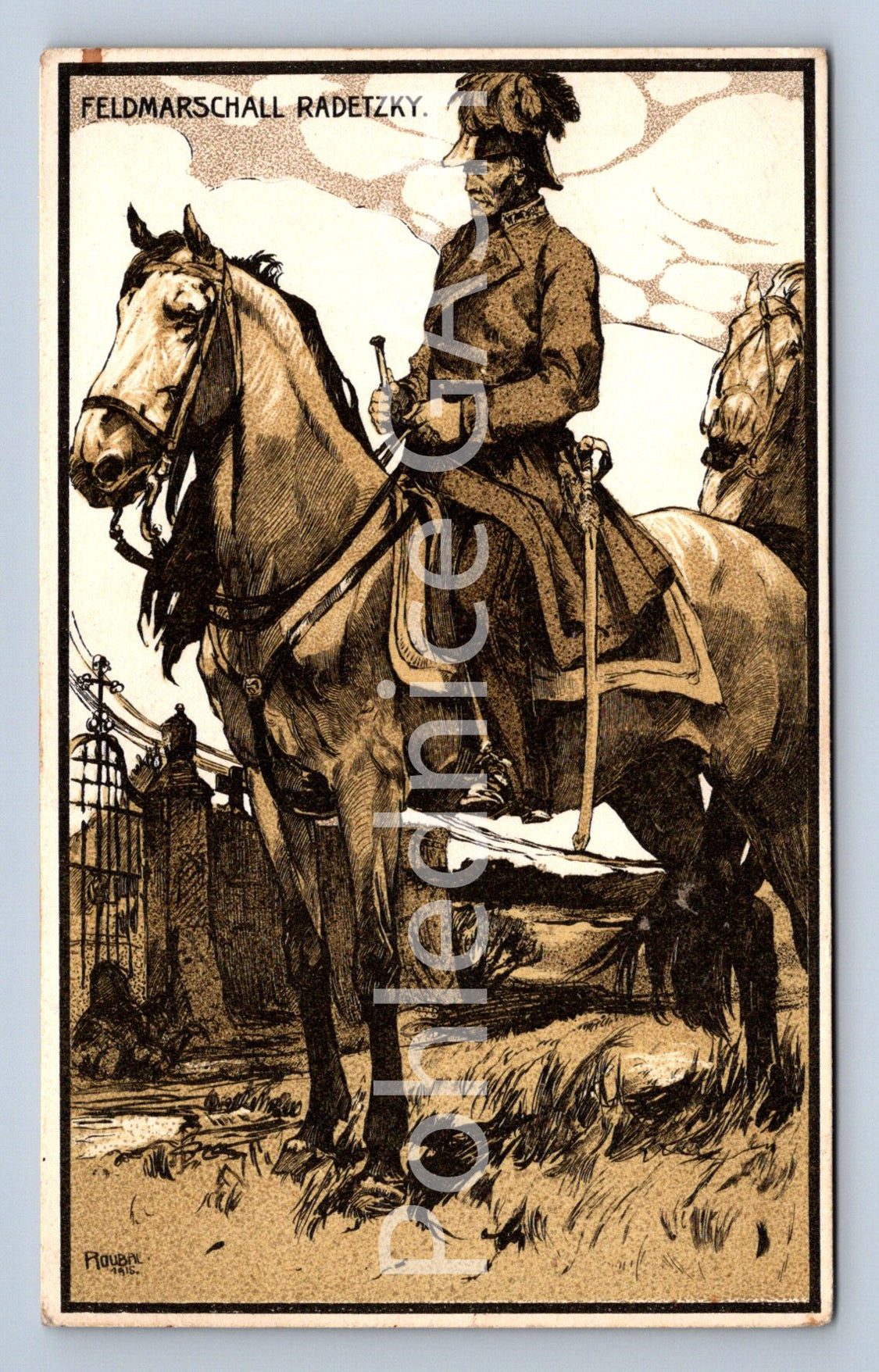 Pohlednice FELDMARSCHALL RADETZKY (ST9609)