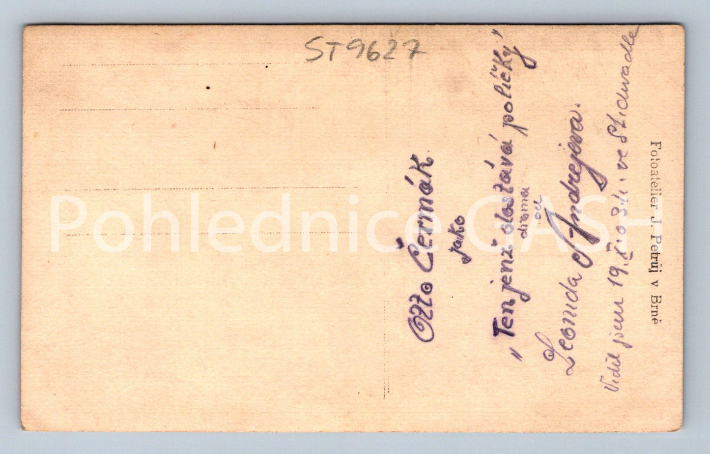 Postcard OTTO ČERMAK (ST9627)