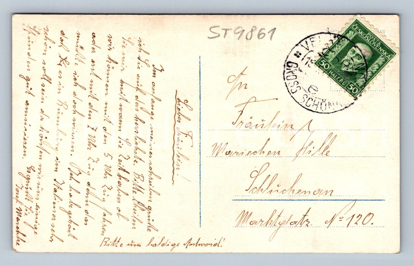 Pohlednice WOLGALIED (ST9861)