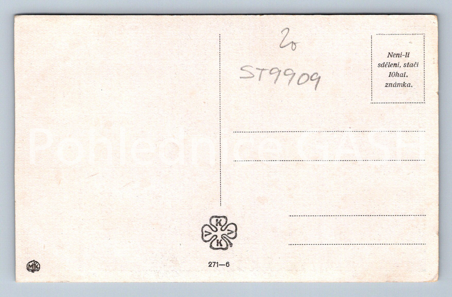 Pohlednice C. V. MUTTICH - NADĚJE (ST9909)