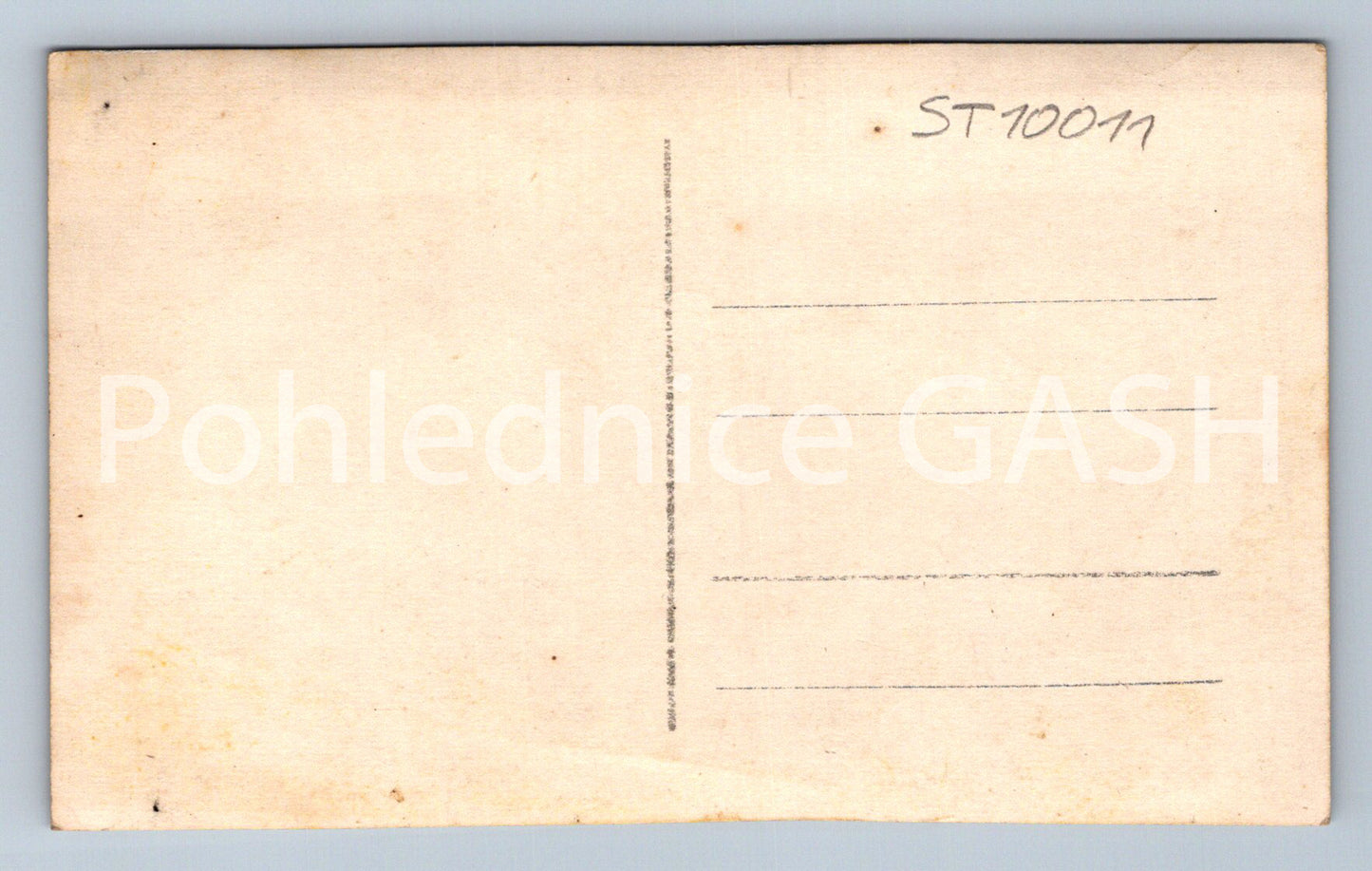 Postcard CHILD AND BUNKER (ST10011)