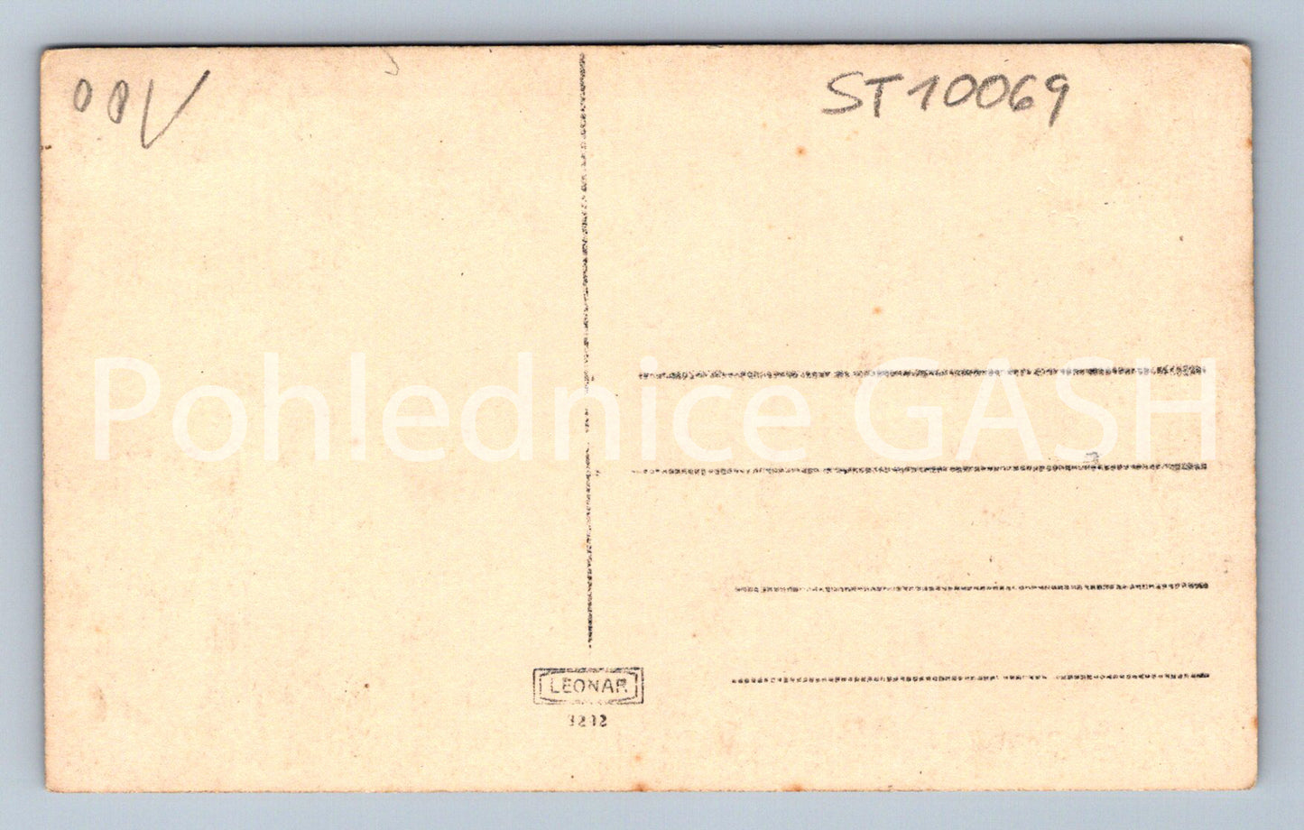 Postcard OVER THE BRIDGE (ST10069)