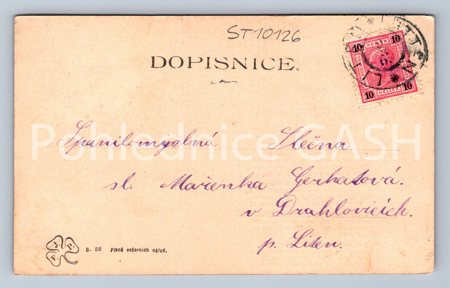 Pohlednice MUŽ A ŽENA (ST10126)