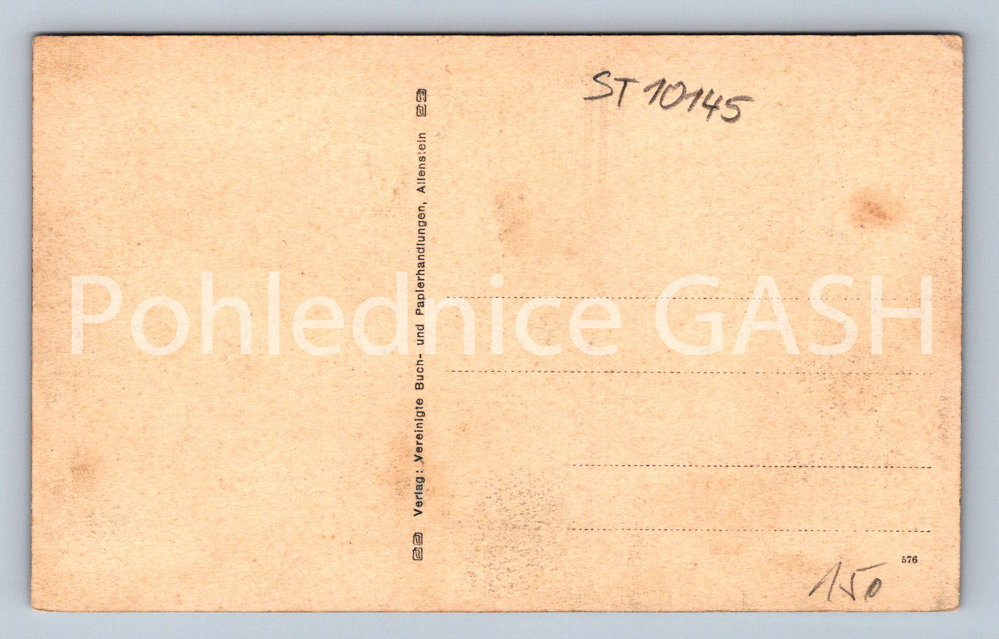 Pohlednice HOHENSTEIN, OSTPR (ST10145)