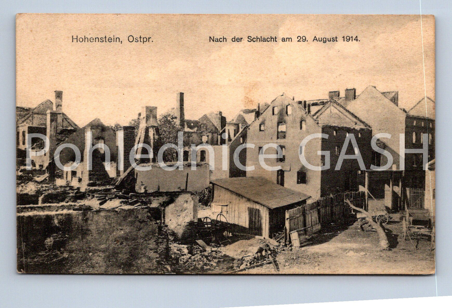 Pohlednice HOHENSTEIN, OSTPR (ST10145)