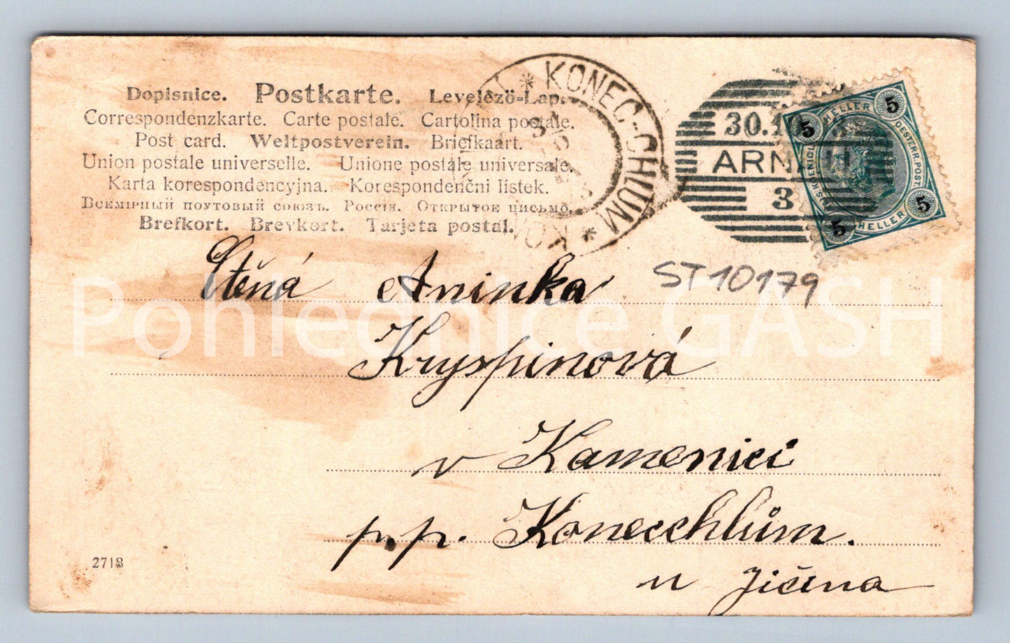 Pohlednice STUPEJ, STUPEJ AŤ JSME VÝŠE (ST10179)