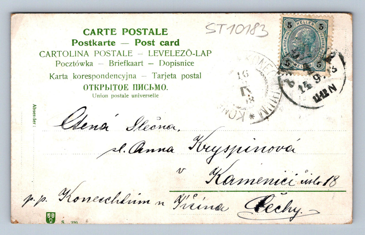 Pohlednice DĚTI (ST10183)