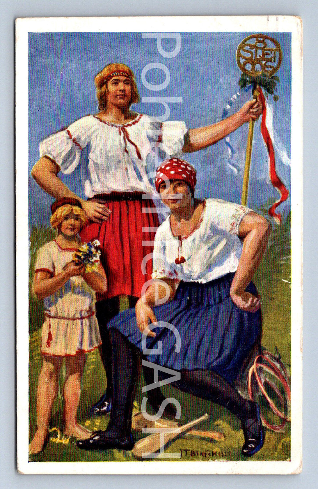 Pohlednice ČESKOSLOVENSKÉ OBCE SOKOLSKÉ (ST10211)