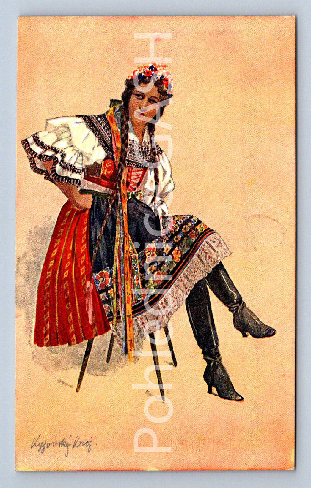 Pohlednice FĚVČE Z KYJOVA (ST10224)