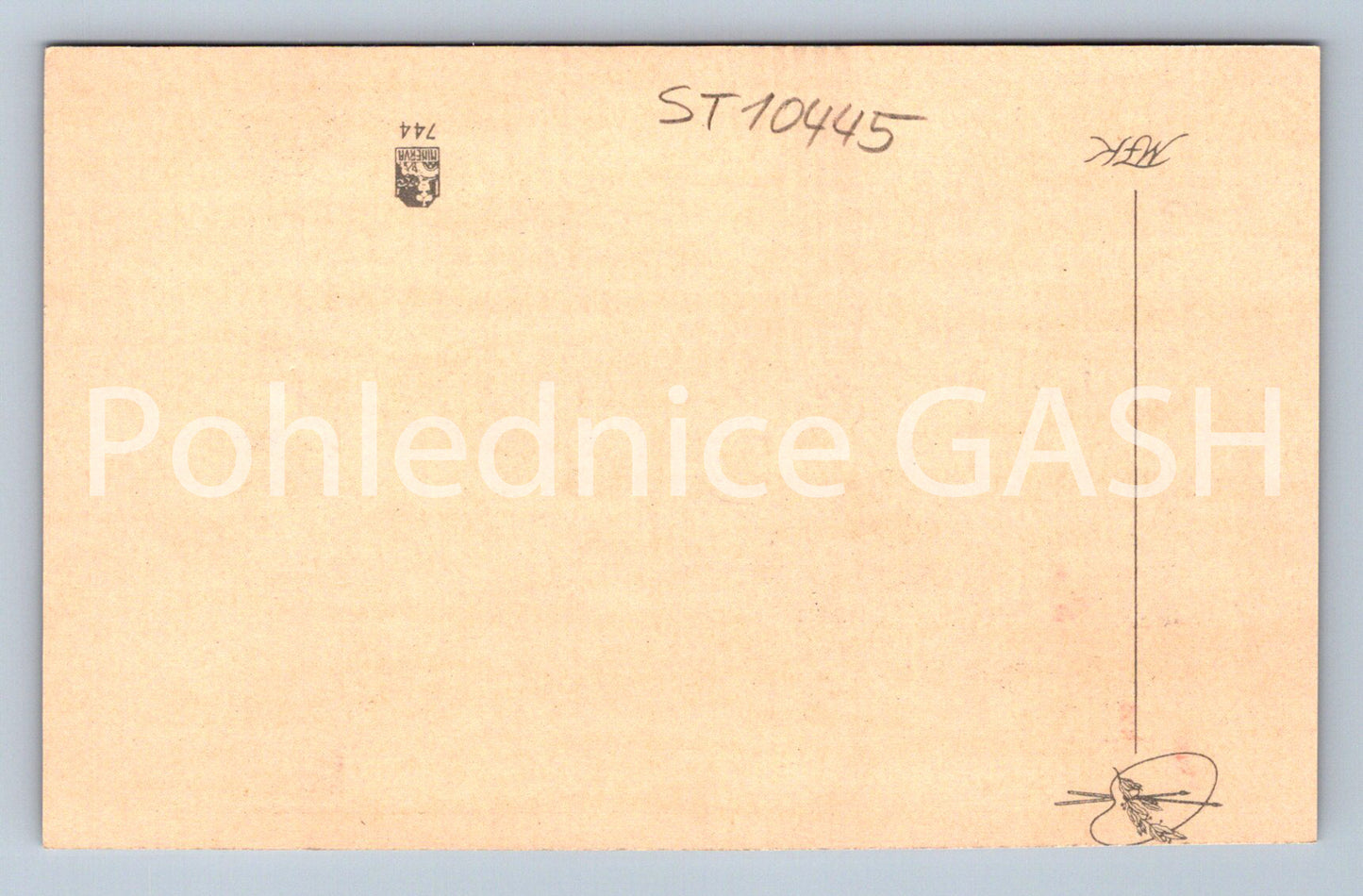 Pohlednice RADOSTNÉ VÁNOCE (ST10445)
