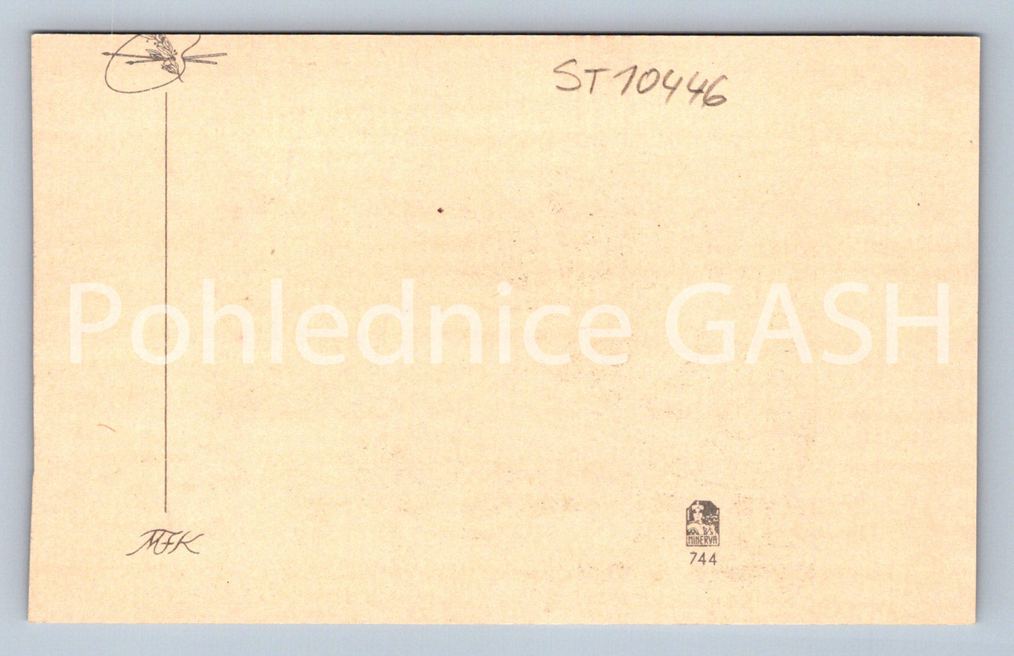 Pohlednice RADOSTNÉ VÁNOCE (ST10446)