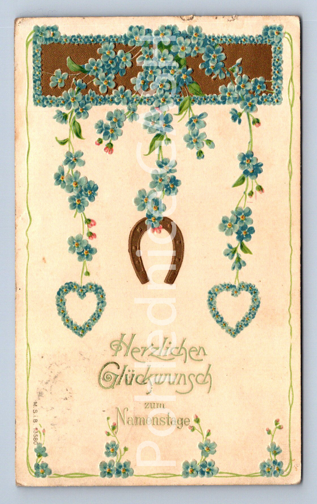 Pohlednice HERZLICHEN GLÜCKWUNSCH (ST10506)