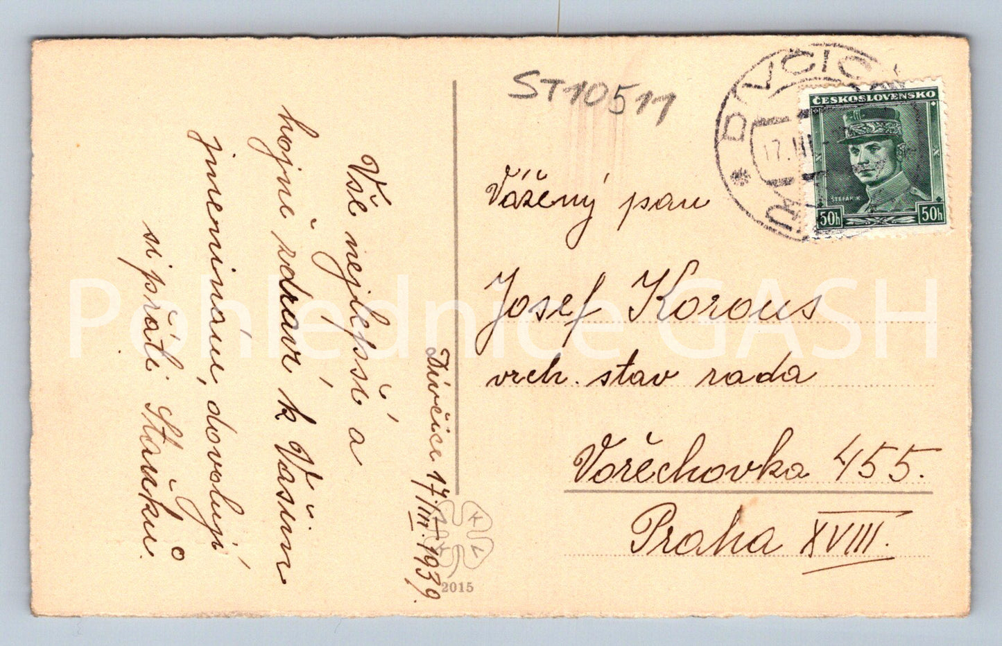 Pohlednice AŤ ŽIJE JOSEF (ST10511)