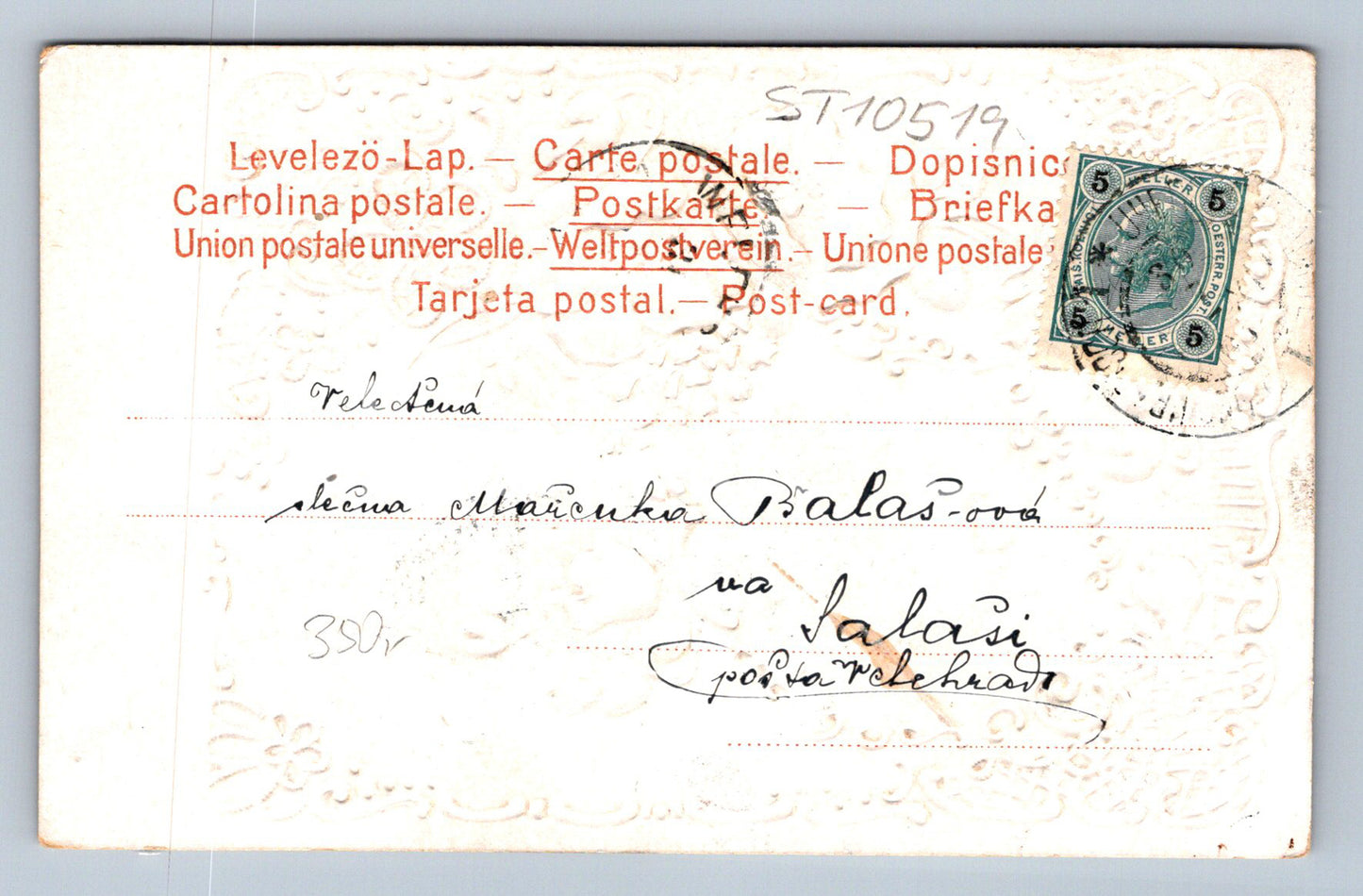 Pohlednice KVĚTINY (ST10519)