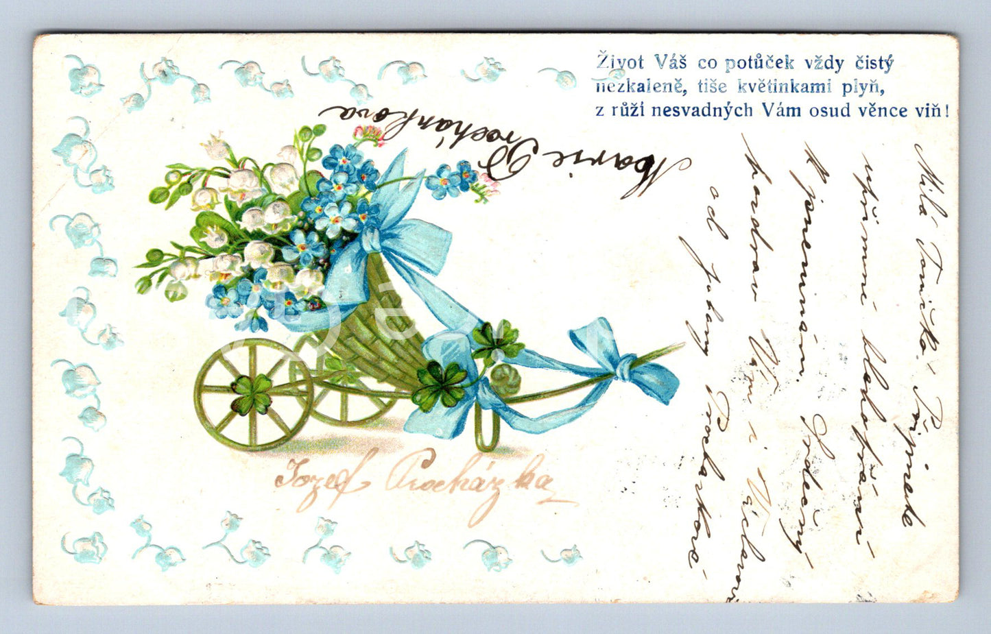 Pohlednice ŽIVOT VÁŠ CO POTŮČEK VŽDY ČISTÝ (ST10536)