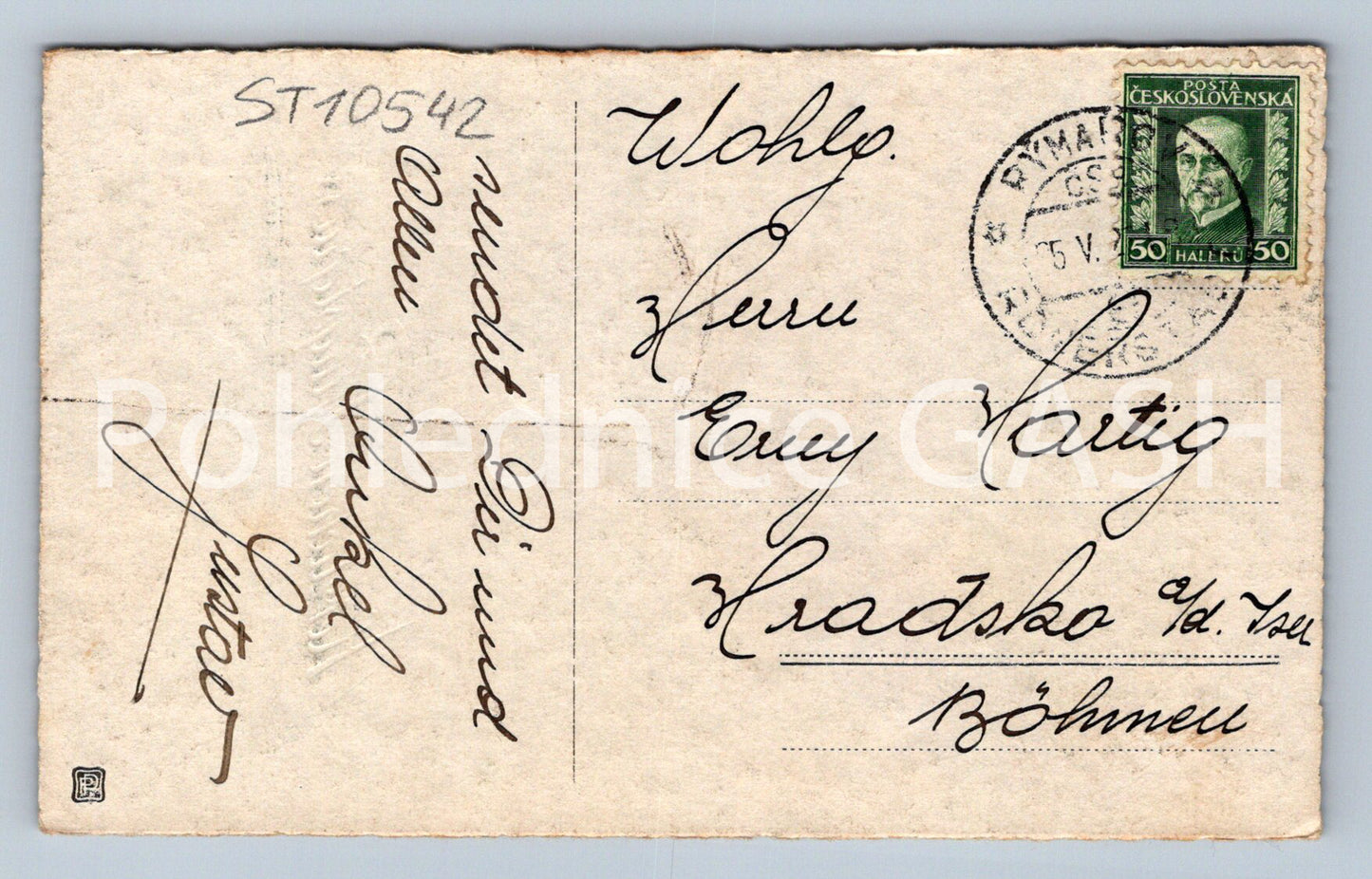 Pohlednice HERZLICHEN PFINGSTGRUSS (ST10542)