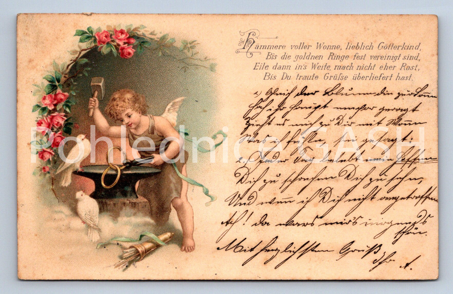 Pohlednice ANDĚLÍČEK (ST10544)