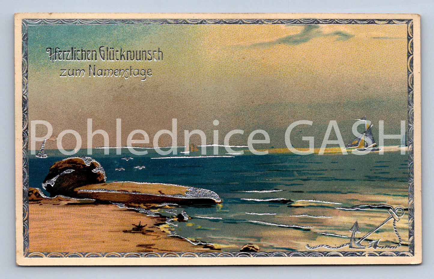 Pohlednice HERZLICHEN GLÜCKWUNSCH (ST10563)