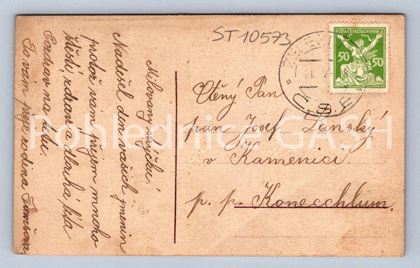 Pohlednice AŤ ŽIJE JOSEF (ST10573)