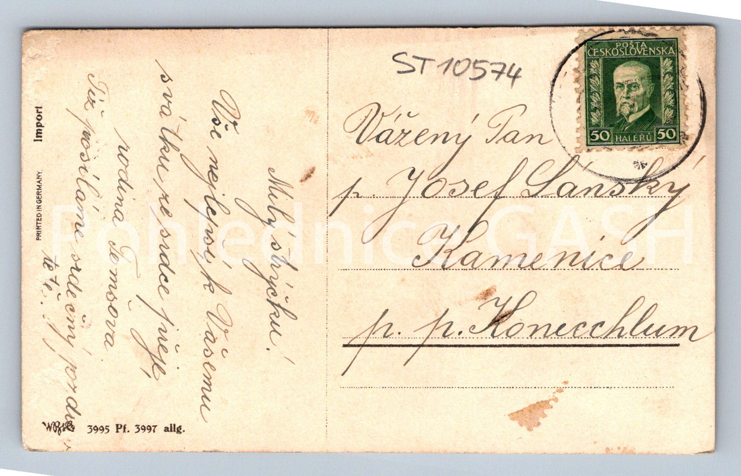 Pohlednice AŤ ŽIJE JOSEF (ST10574)