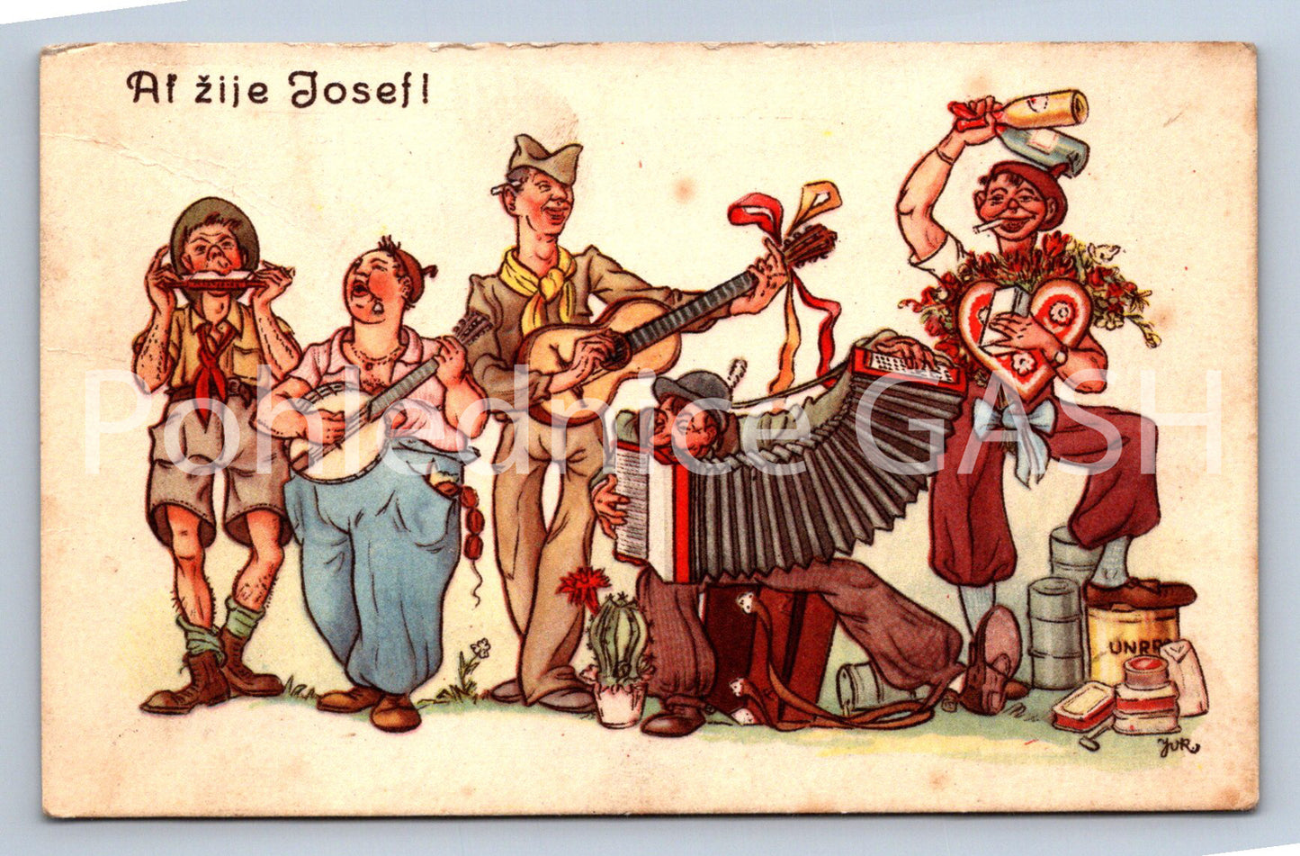 Pohlednice AŤ ŽIJE JOSEF (ST10576)