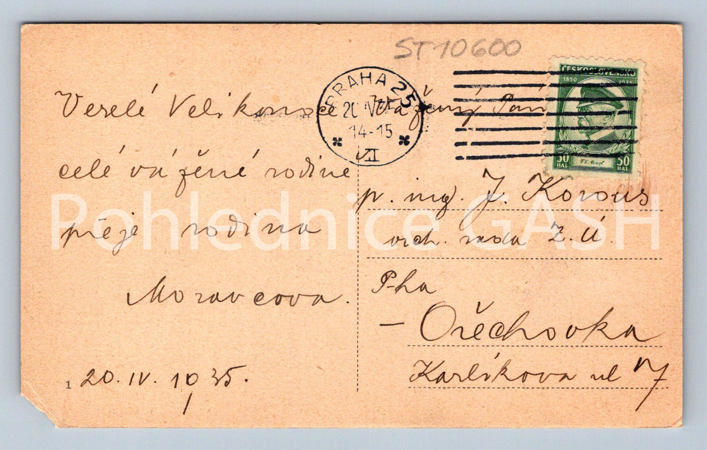 Postcard HAPPY EASTER (ST10600)