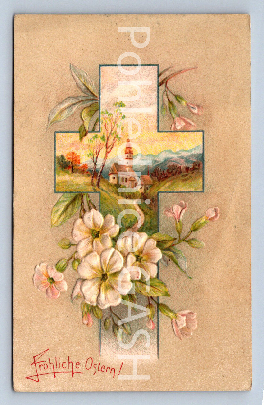 Pohlednice FROHLICHE OSTERN (ST10631)