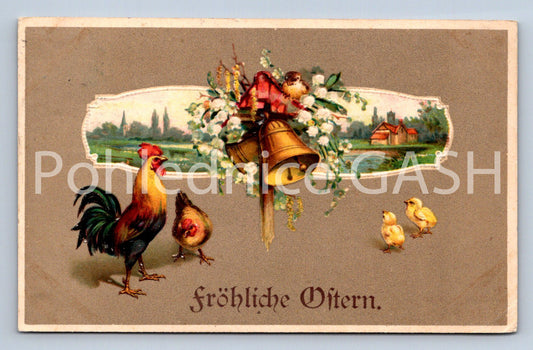 Pohlednice FRÖHLICHE OSTERN (ST10642)
