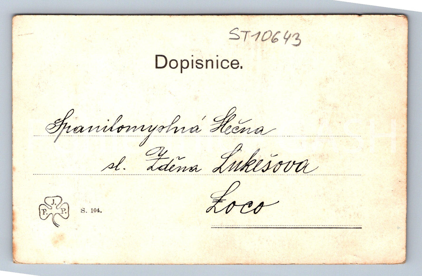 Pohlednice VESELÉ VELIKONOCE (ST10643)