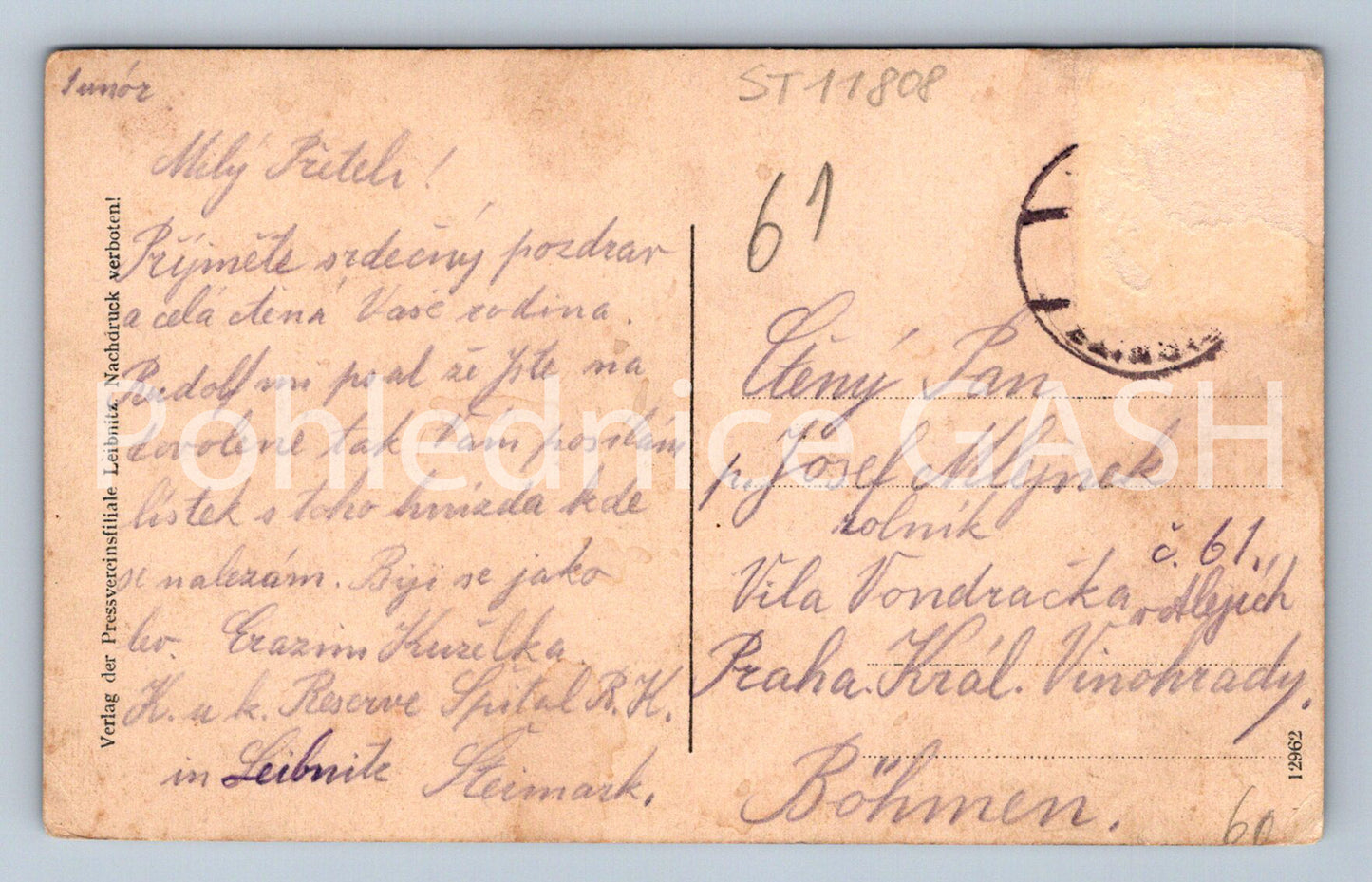Pohlednice LEIBNITZ (ST11808)