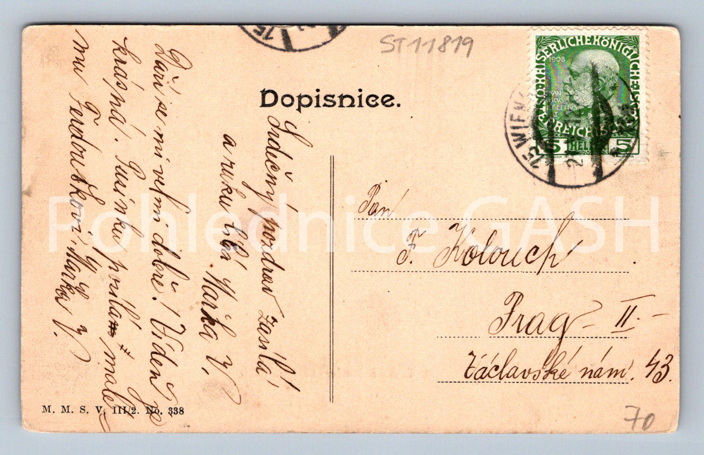 Postcard VIENNA (ST11819)