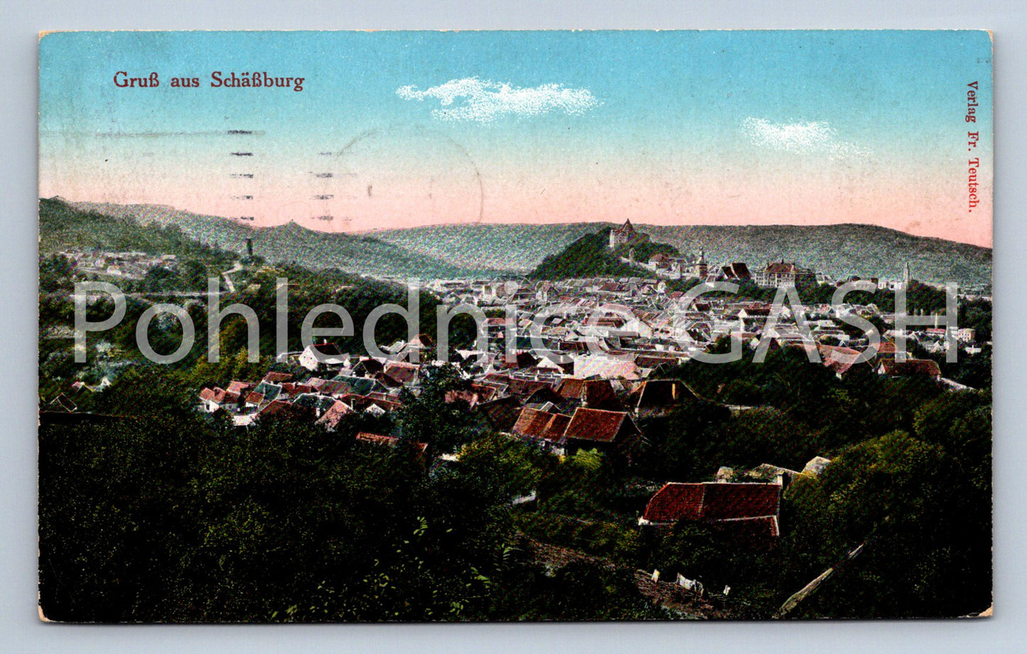 Pohlednice GRUSS AUS SCHÄSSBURG (ST11825)