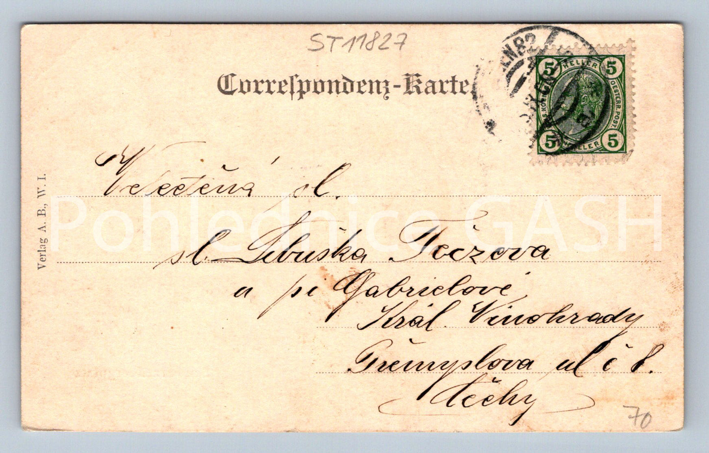 Pohlednice VÍDEŇ (ST11827)