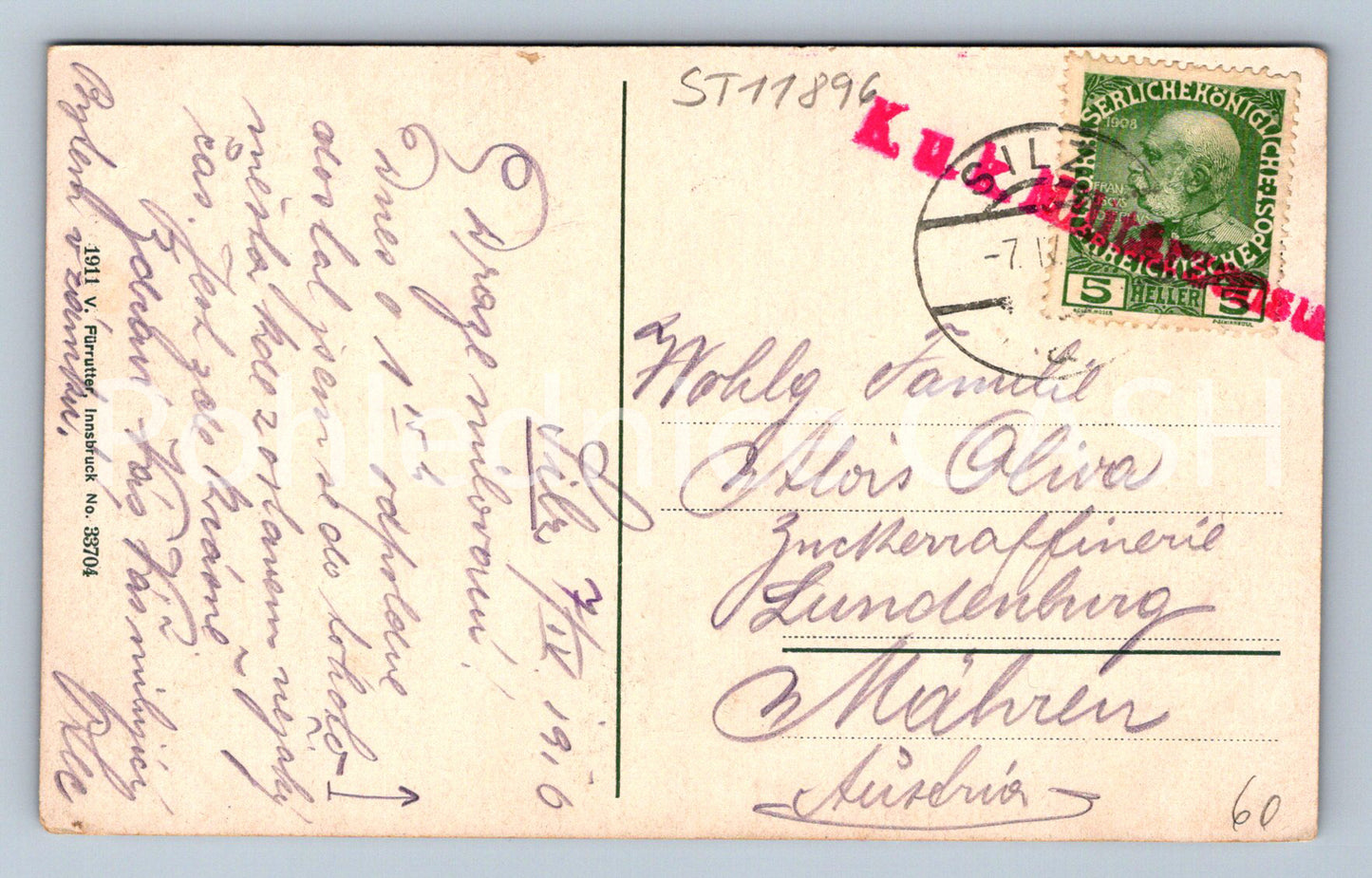 Pohlednice INNSBRUCK (ST11896)