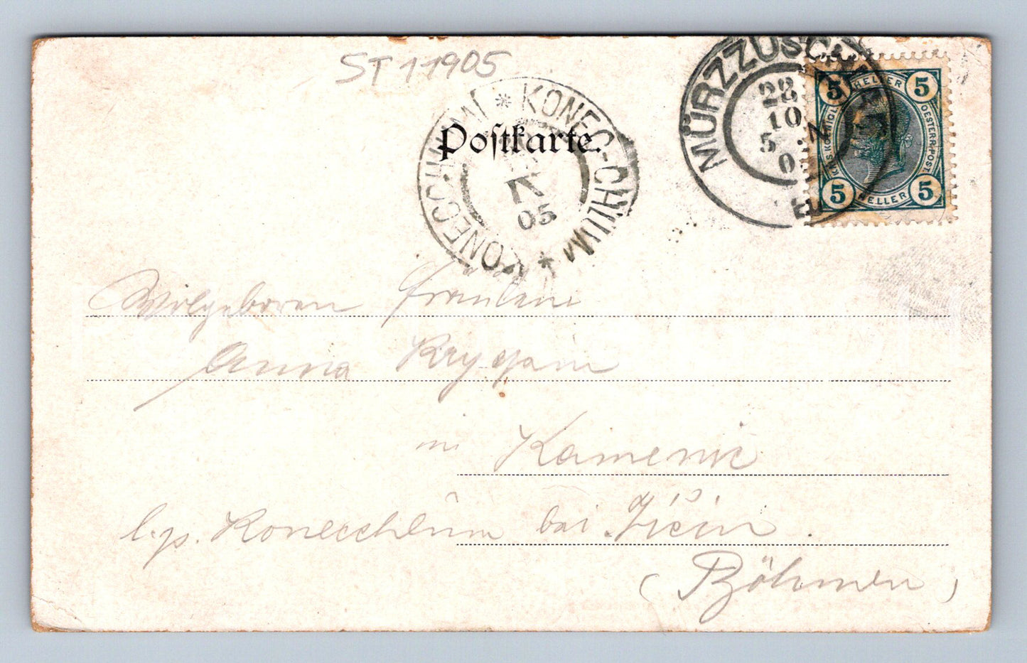 Postcard MÜRZZUSCHLAG (ST11905)