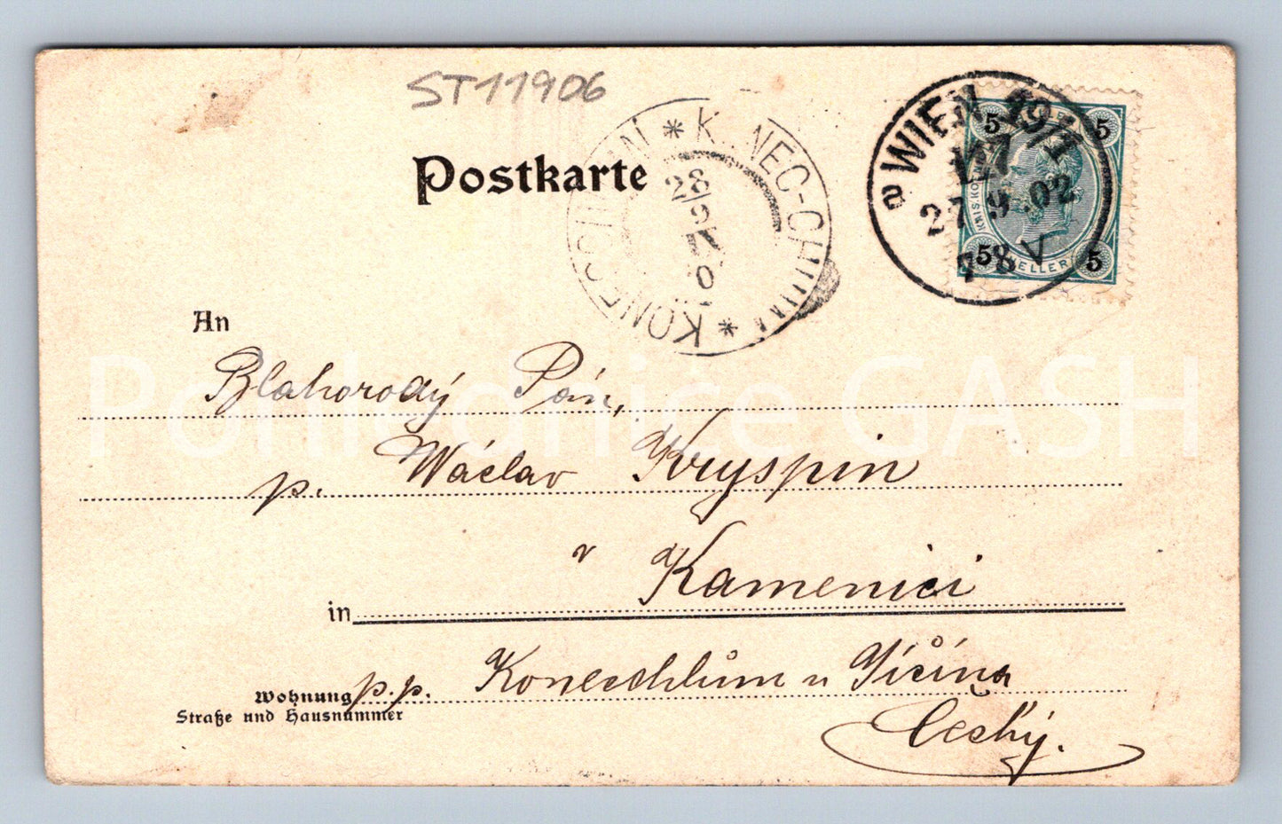 Postcard VIENNA (ST11906)